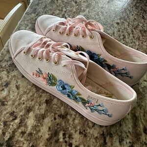 Keds x Rifle Paper Pink Shoes